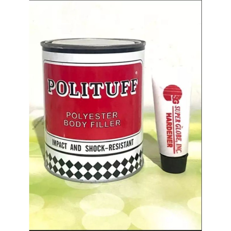 Polituff Body Filler with Hardener 1 litre Lazada PH