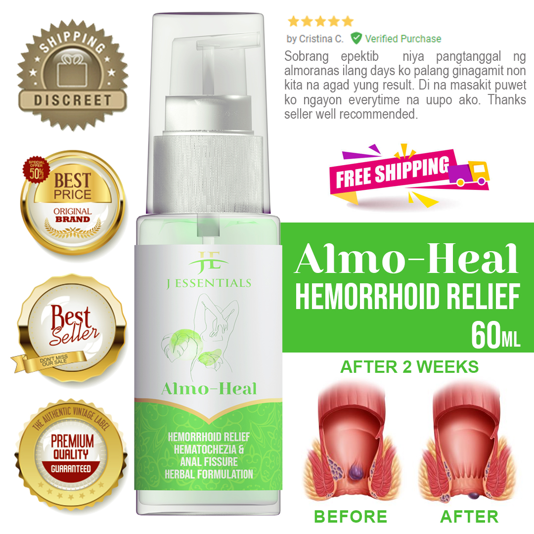 Almo Heal J Essentials Hemorrhoid Cream Original Hemorrhoids Miracle Ointment Gamot Sa 2818