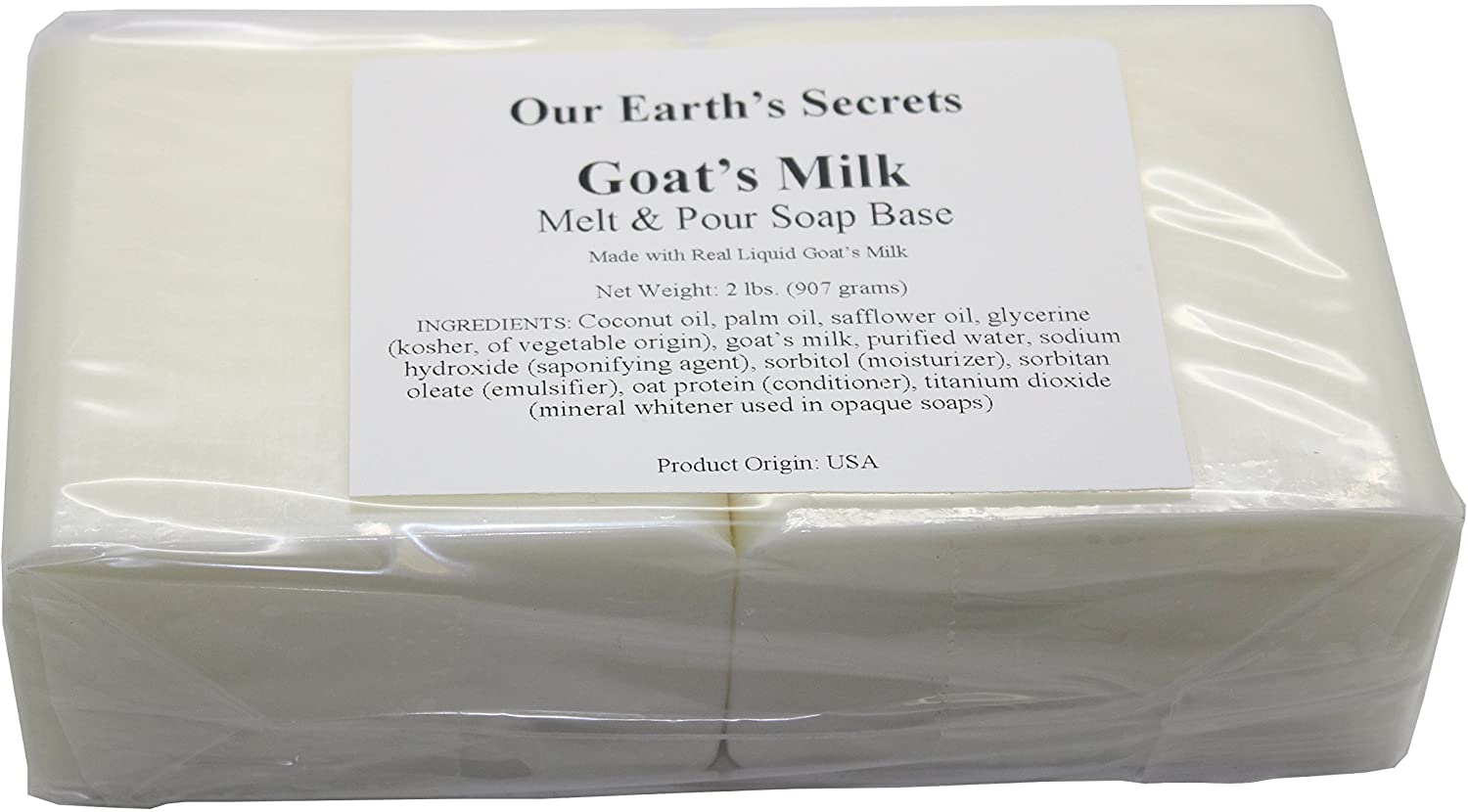 Goat milk soap base