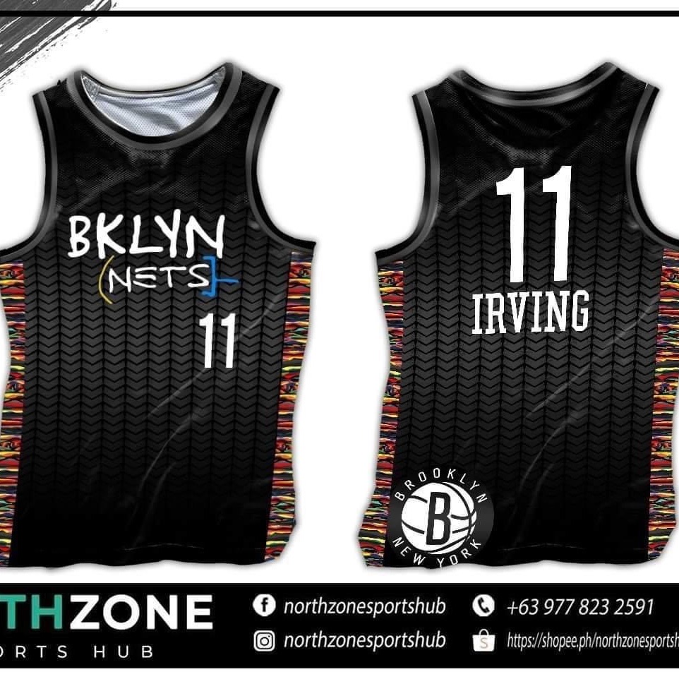 NORTHZONE NBA Brooklyn Nets 22/23 City Edition Full Sublimated Basketball  Jersey