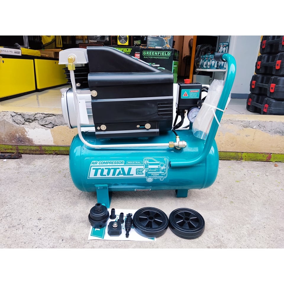 Total Tools Air Compressor 2HP (TC120246P) With FREE TOOLSET Lazada PH