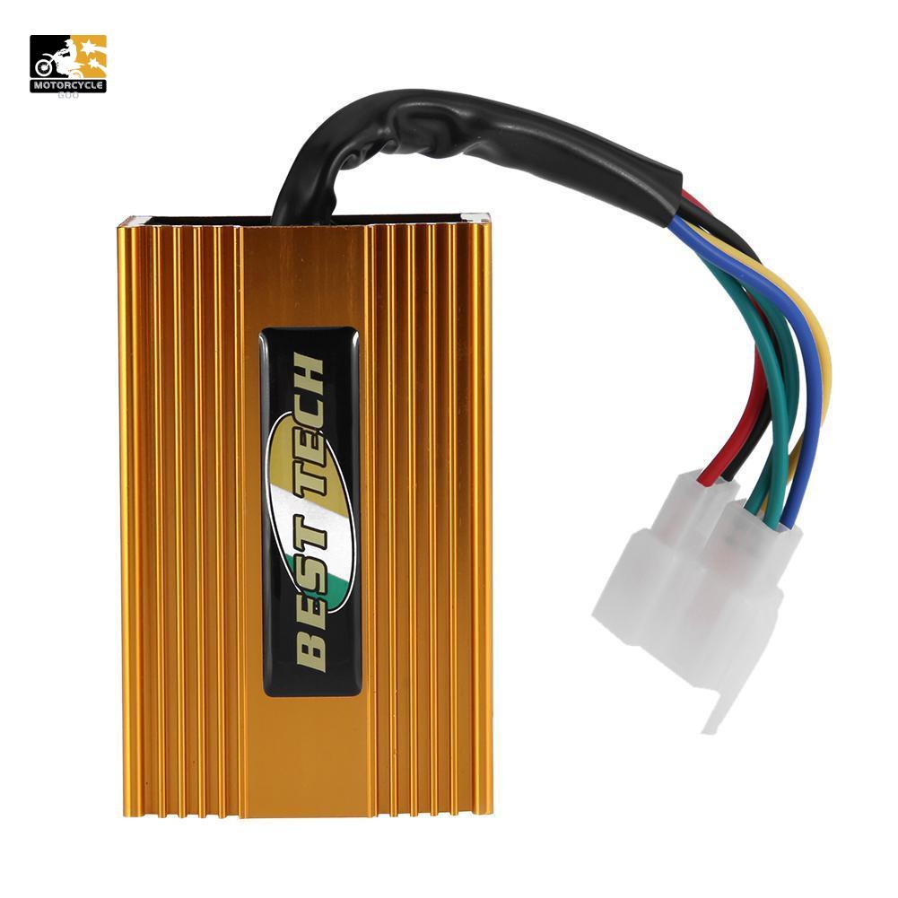 MOTO 6Pin Racing DC CDI for CG125 150 200 250cc Dirt Pit Bike ATV Quad