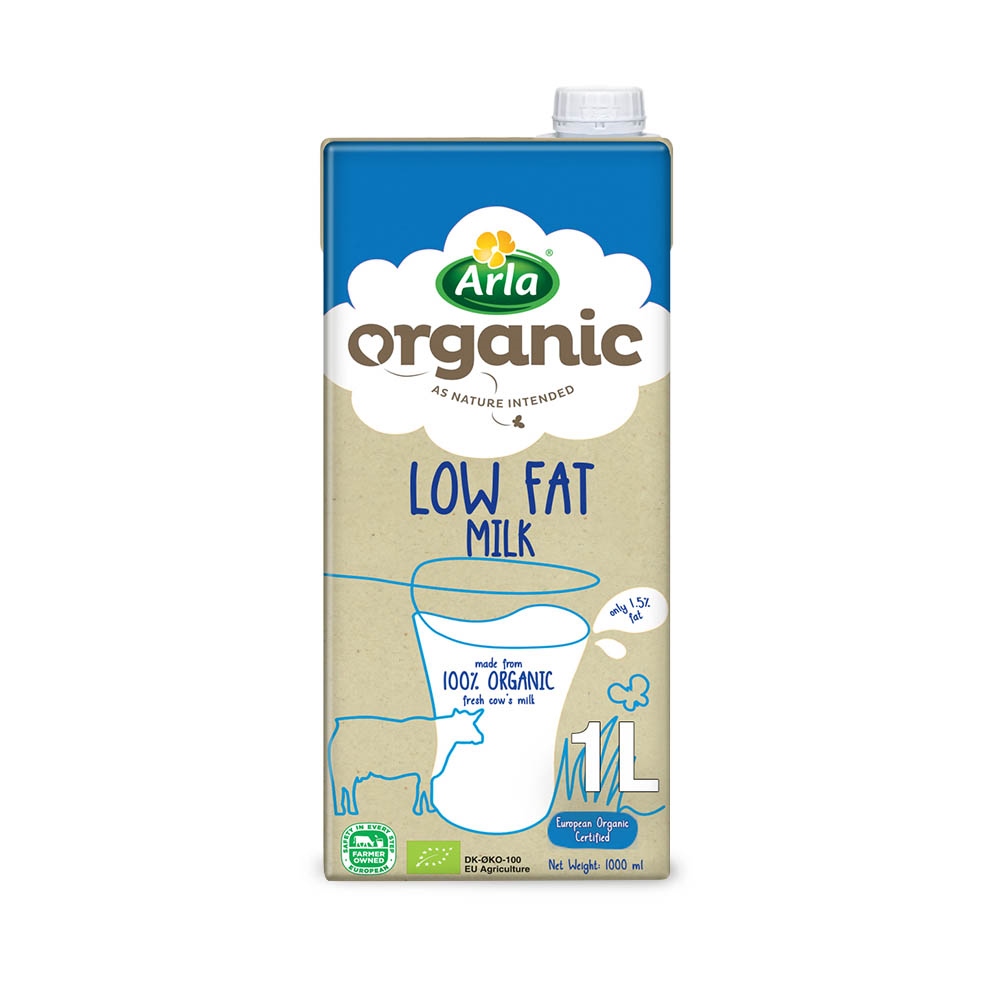 Arla Organic Low Fat Milk 1L 2-Pack | Lazada PH