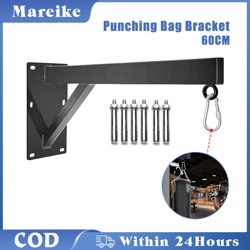 Buy Adjustable Wall Mount Punching Bag Hanger Heavy-Duty Boxing Bag Wall  Bracket - MyDeal