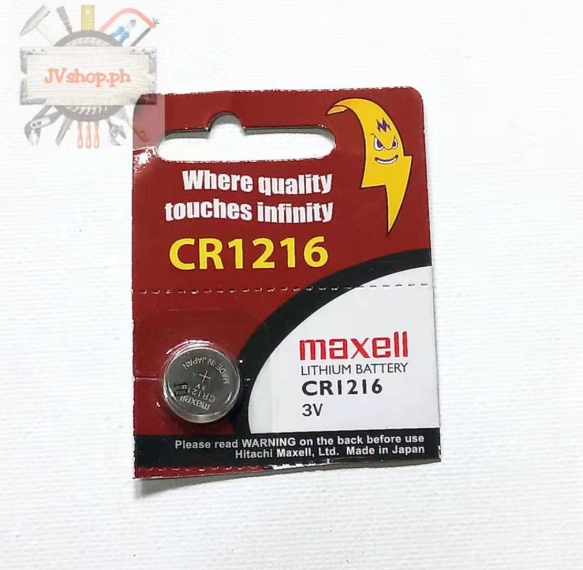 CR1216 Original Maxell Lithium Coin Cell Battery 3V | Lazada PH