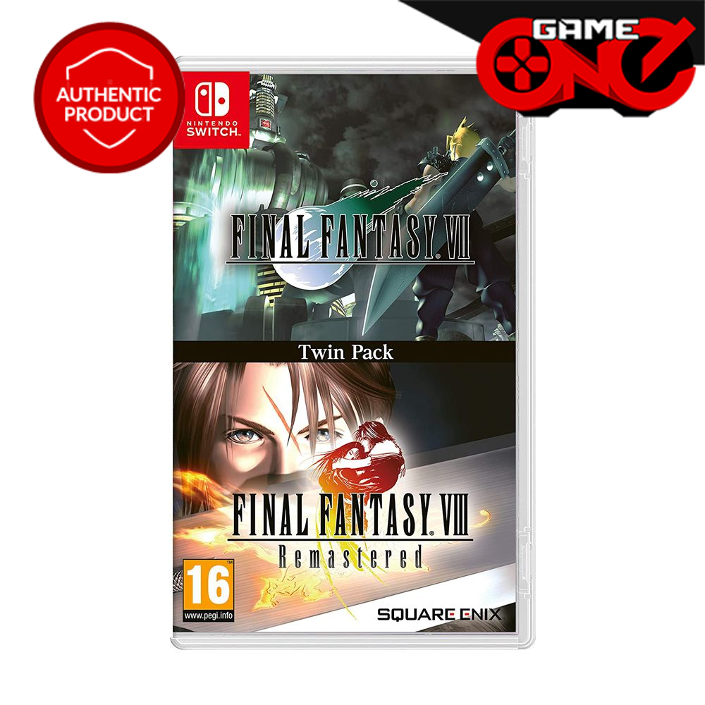 Final Fantasy VII and VIII Remastered Twin Pack deals for Nintendo Switch