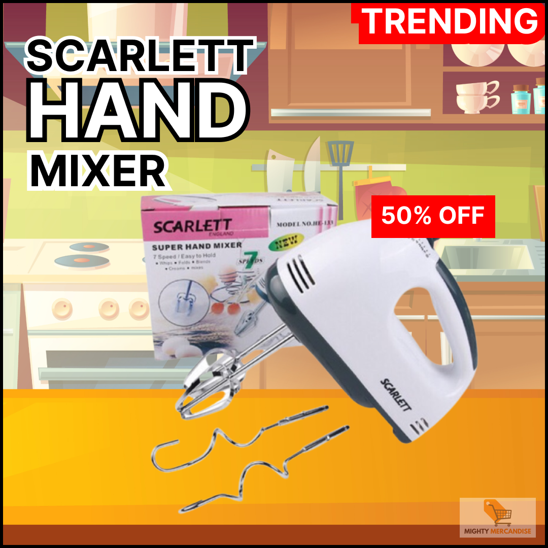 Scarlett Professional Electric Hand Mixer Lazada PH