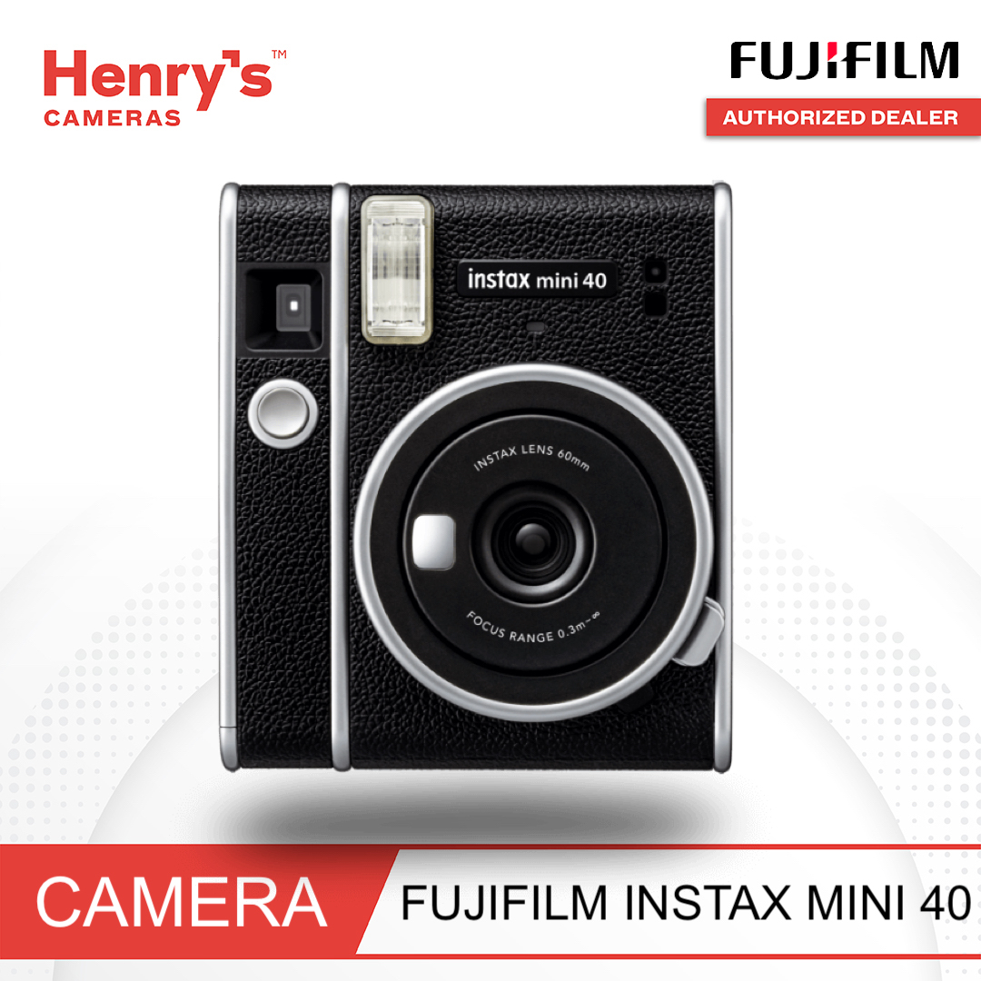 FUJIFILM INSTAX MINI 40 INSTANT CAMERA FILM CAMERA HENRY'S CAMERAS Lazada PH