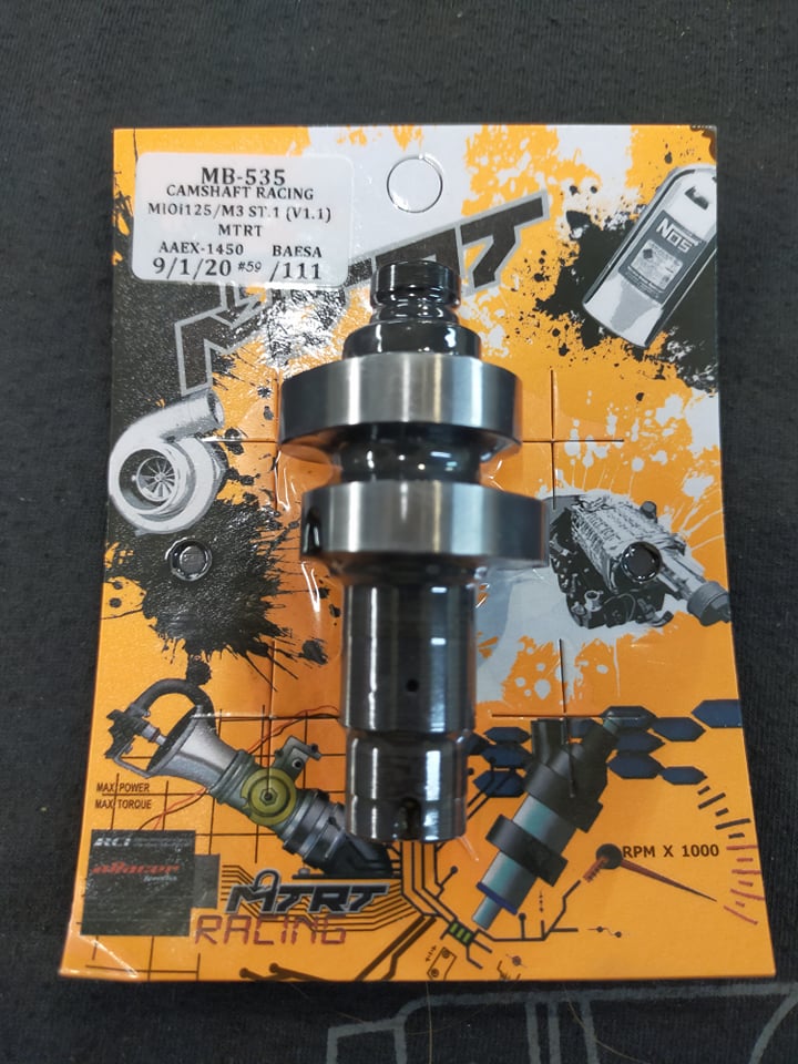 MTRT Camshaft For Yamaha Mio i 125 /M3 (stage1,V1.2) Lazada PH