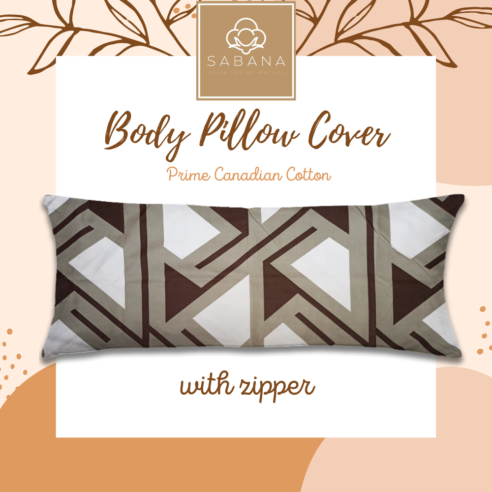 Body Pillow Case 18in x 46in Prime Canadian Cotton Non Fading Design