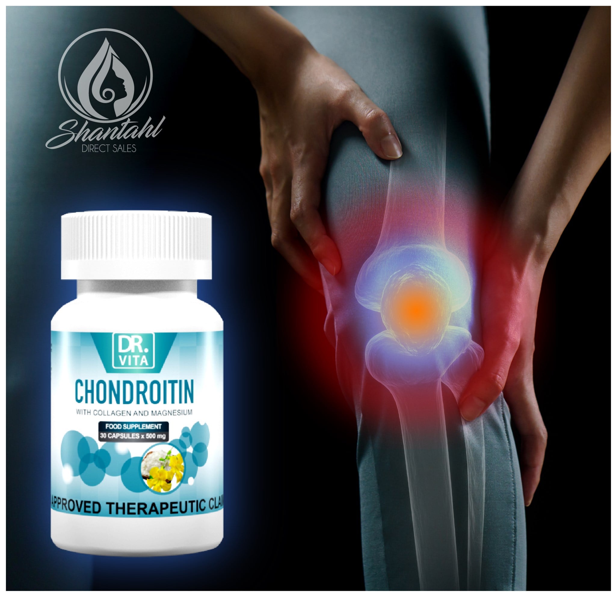 Dr.Vita Chondroitin BUY 1 with Collagen and Magnesium will help you to