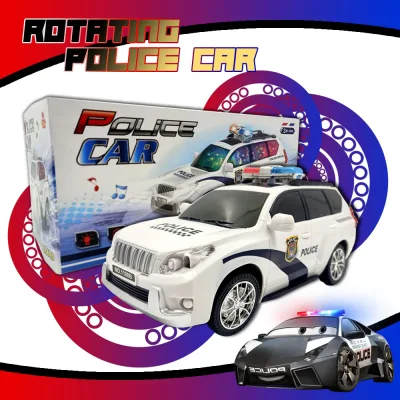 Perfect Police Car 1:25 Simulation Toy Car with Lights and Sounds Toy for boys Kids Toy cars toys for kids