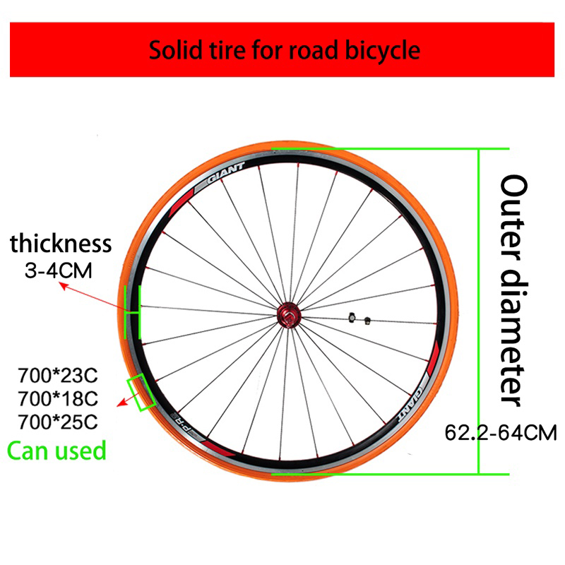Diameter 700 Tires 700c Bicycle Tire Dimensions Buy Typical