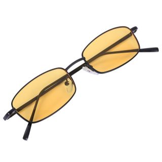 Vintage Sunglasses Women Men Rectangle Glasses Small Retro Shades thumbnail