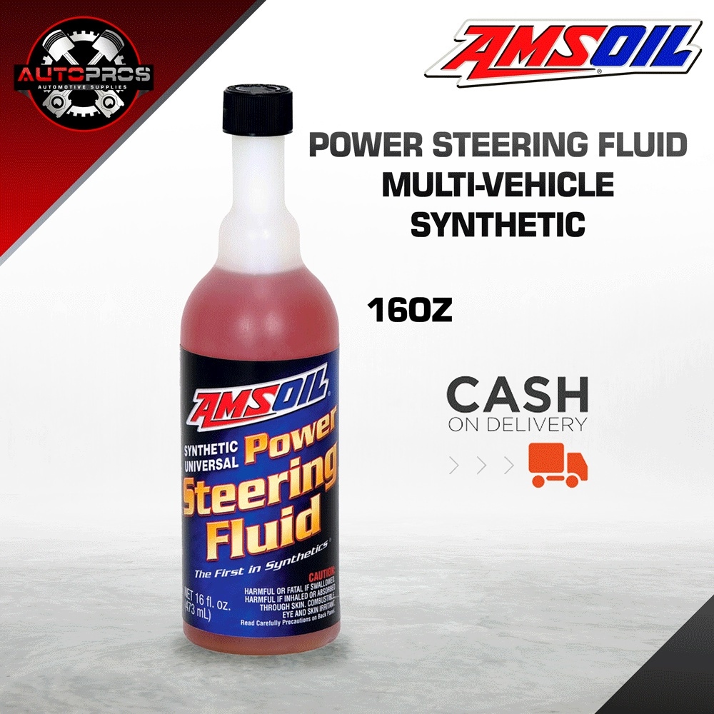 AMSOIL Power Steering Fluid MultiVehicle Synthetic 16oz Lazada PH