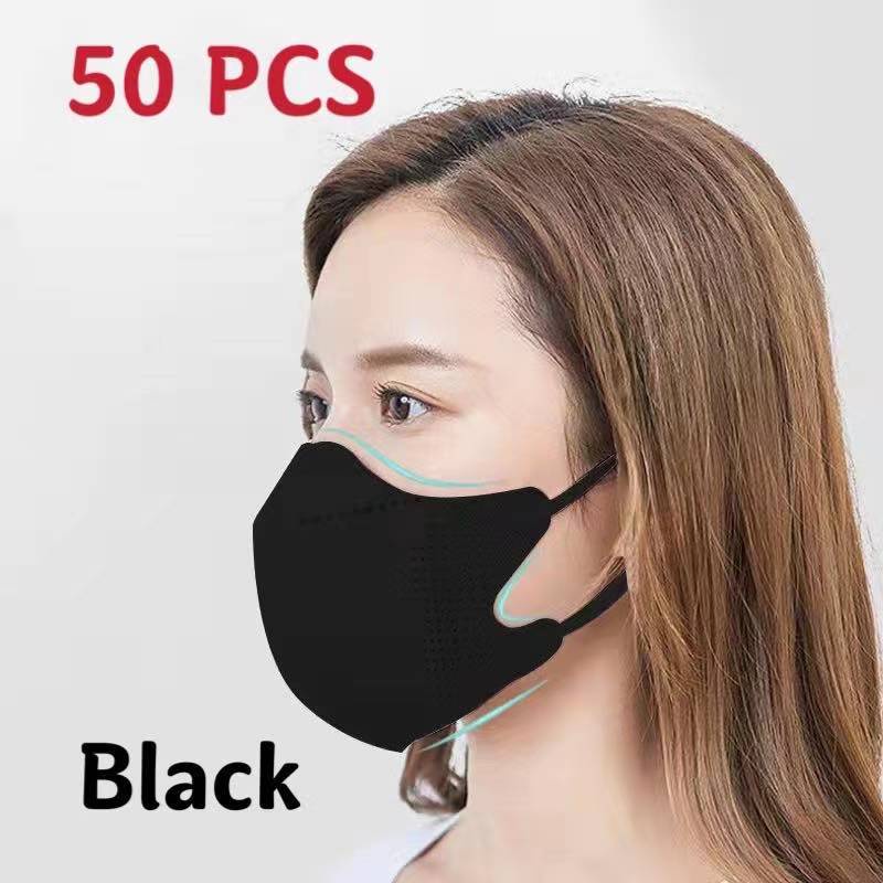 NEW 50PCS/Pack Korea 3D face-lifting 3ply mask | Lazada PH