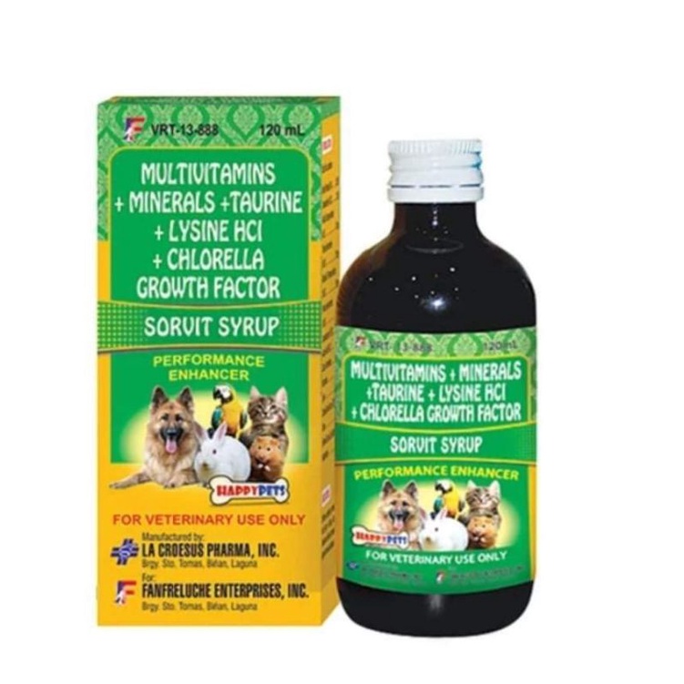 Sorvit Syrup 60ml 120ml Multivitamins Minerals Taurine