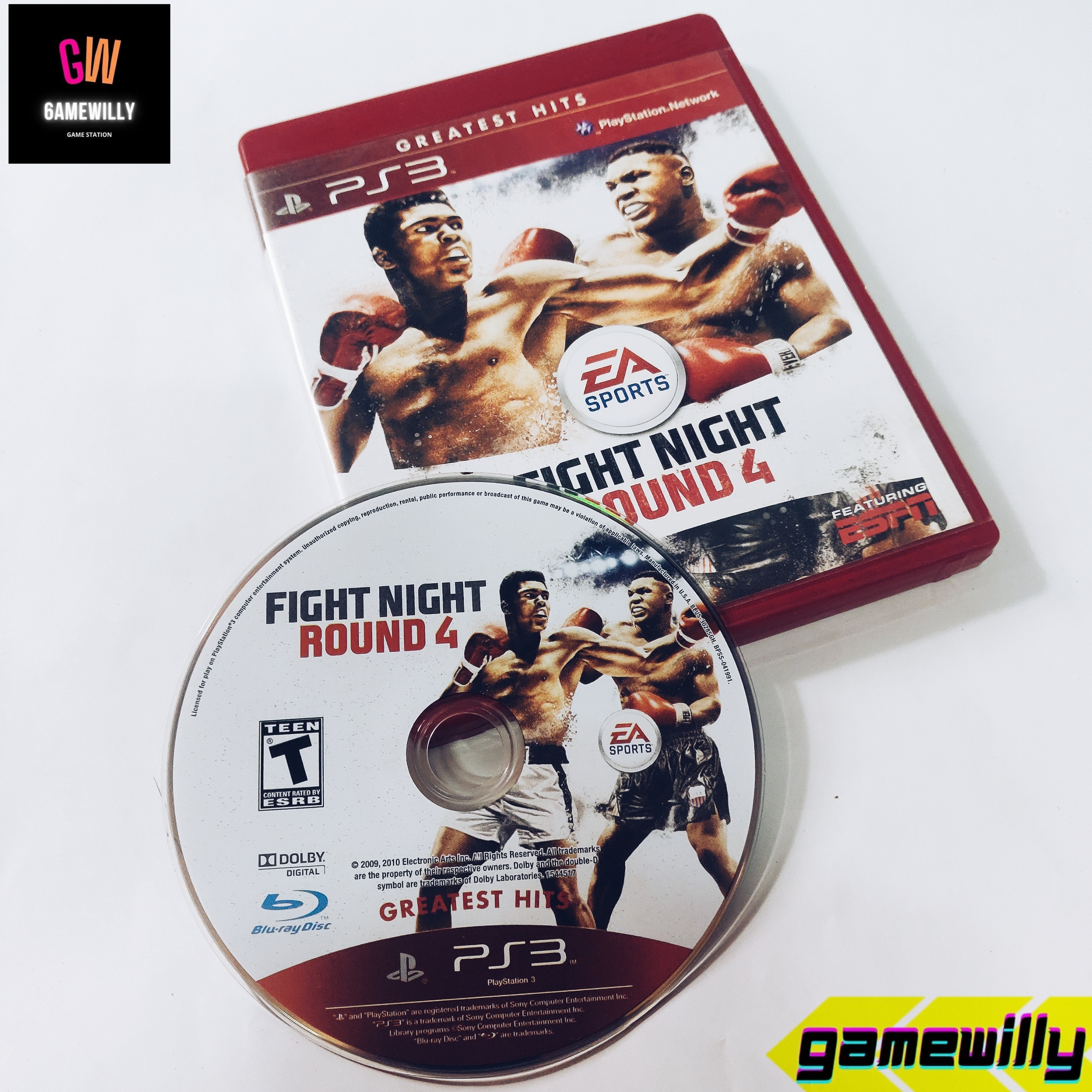FIGHT NIGHT ROUND 4 PS3 GREATEST HITS/PS3 THE BEST , GOOD AS NEW CONDITION , MINIMAL TO NONE SCRATCHES ON CD , COMPLETE BOX WITH MANUALS , PS3 GAMES , PLAYSTATION 3 GAMES | Lazada PH