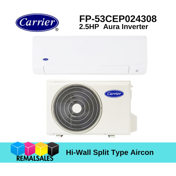 CARRIER FP-53CEP024308 Aura Hi-Wall Inverter Split Type