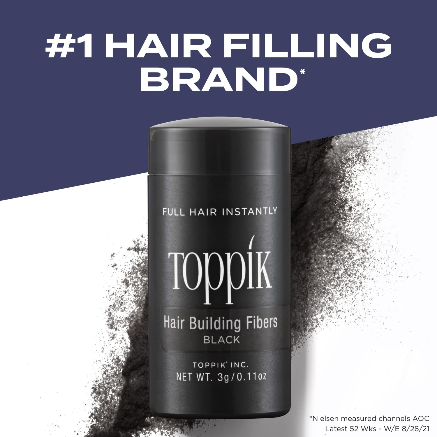 Toppik Hair Fiber Waterproof Bald Spot Cover Hair Loss Treatment Hair