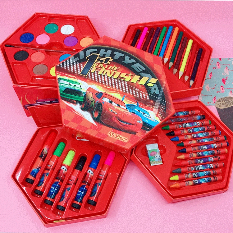 Multicolor 46 pieces Art Set Color Kit for Kids