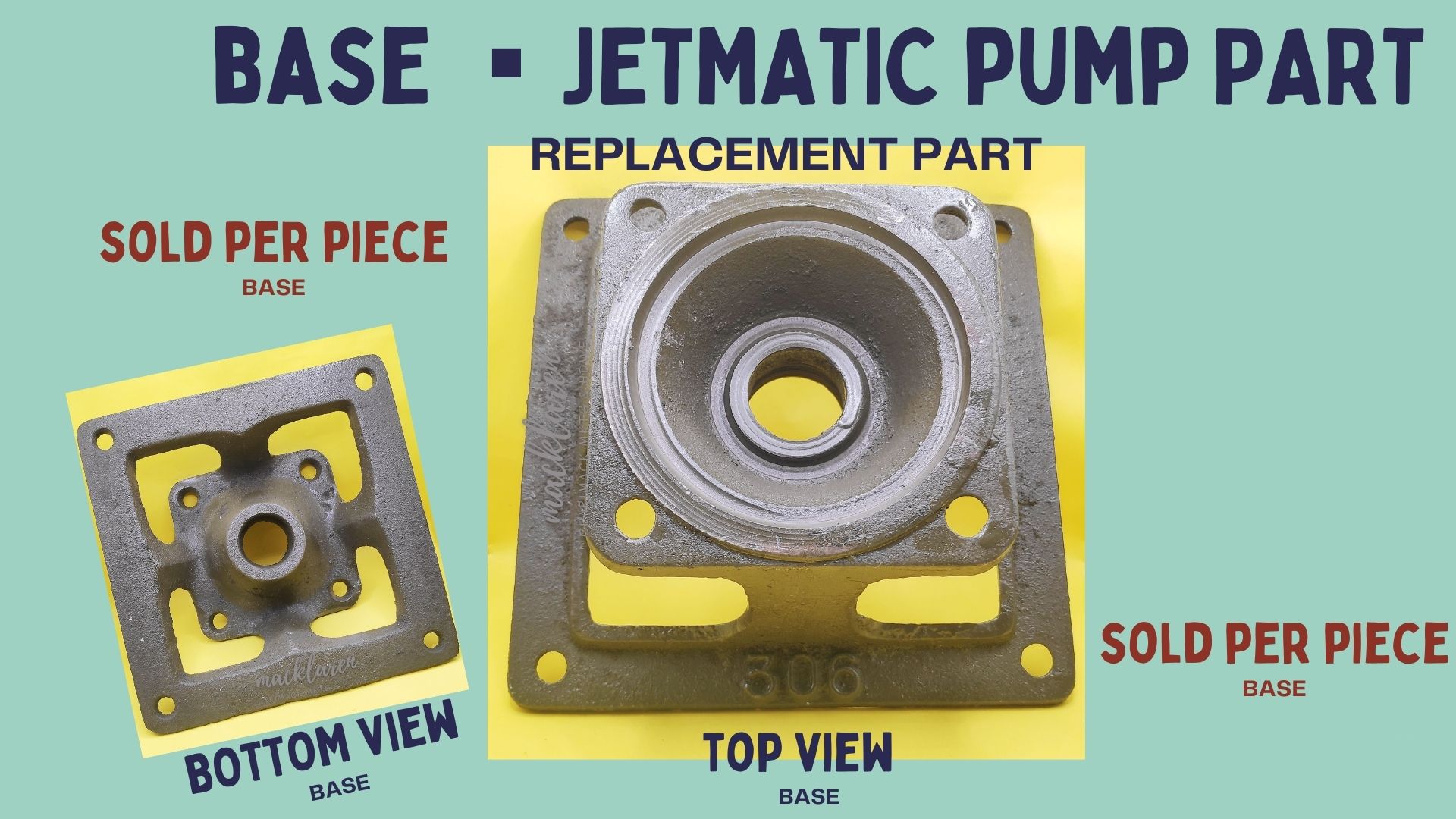Base ??? Jetmatic Pump Part ??? Replacement Part Lazada PH