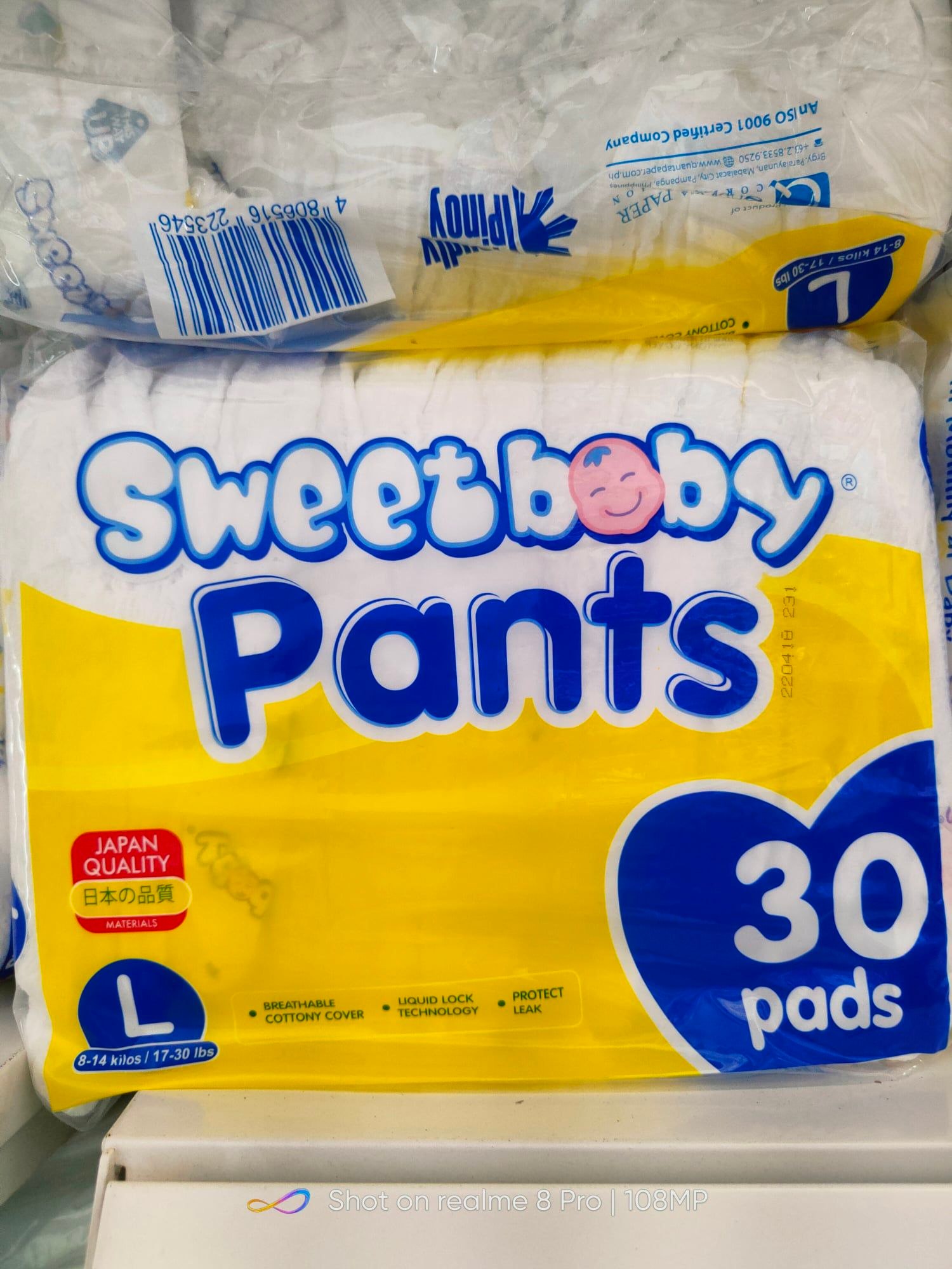 Sweet Baby Disposable Diaper Pants 30/pack Lazada PH