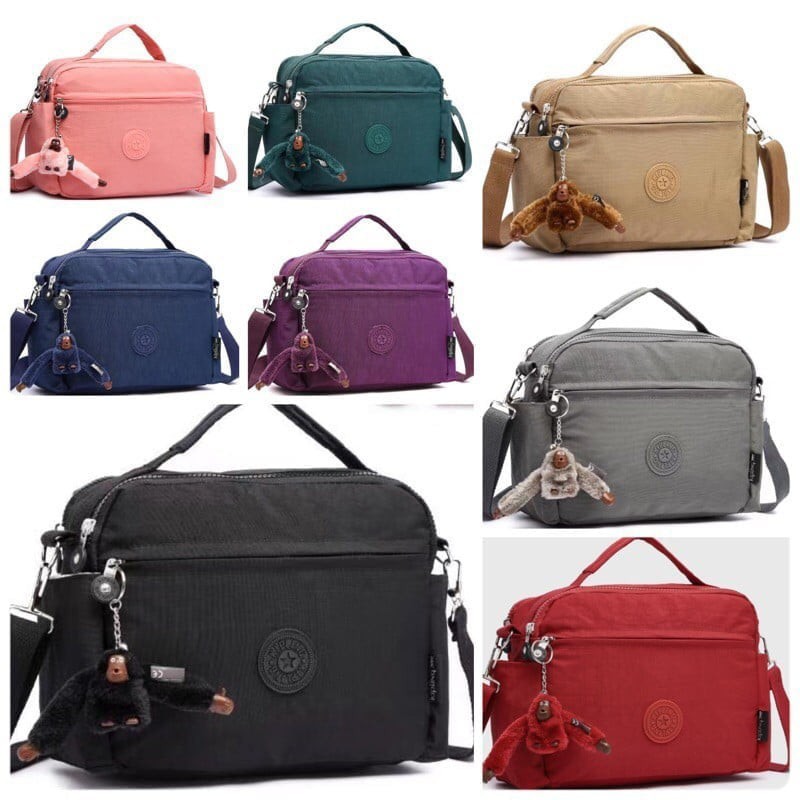 【Spot in Manila】YLS sling/handbag WITH 4 COMPARTMENT #8020 | Lazada PH