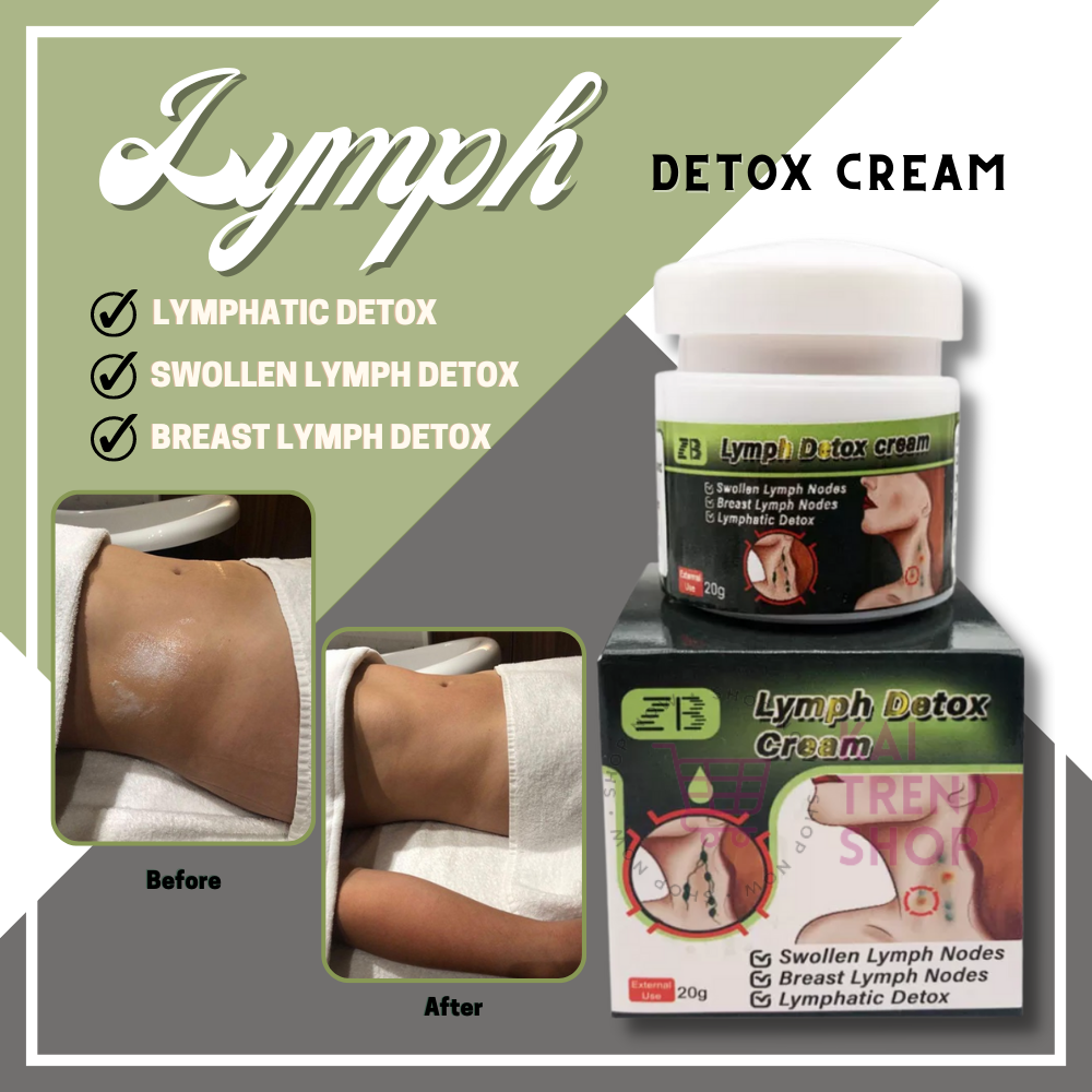 ZB Lymph Detox Cream Effective For Lymphatic Node Neck Lymph Anti