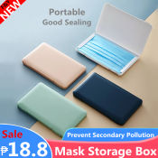 F&YMask storage box disposable mask container dust mask box portable mask storage box small storage box big sale kn95 kf94