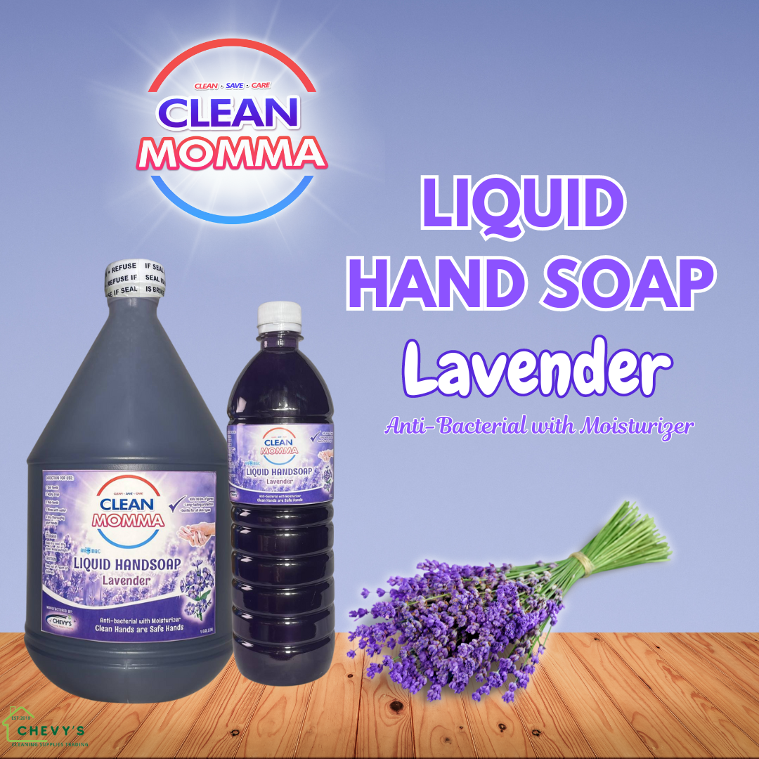 Antibacterial Liquid Hand Soap 1 Gallon (Lavender) / Antibacterial Hand