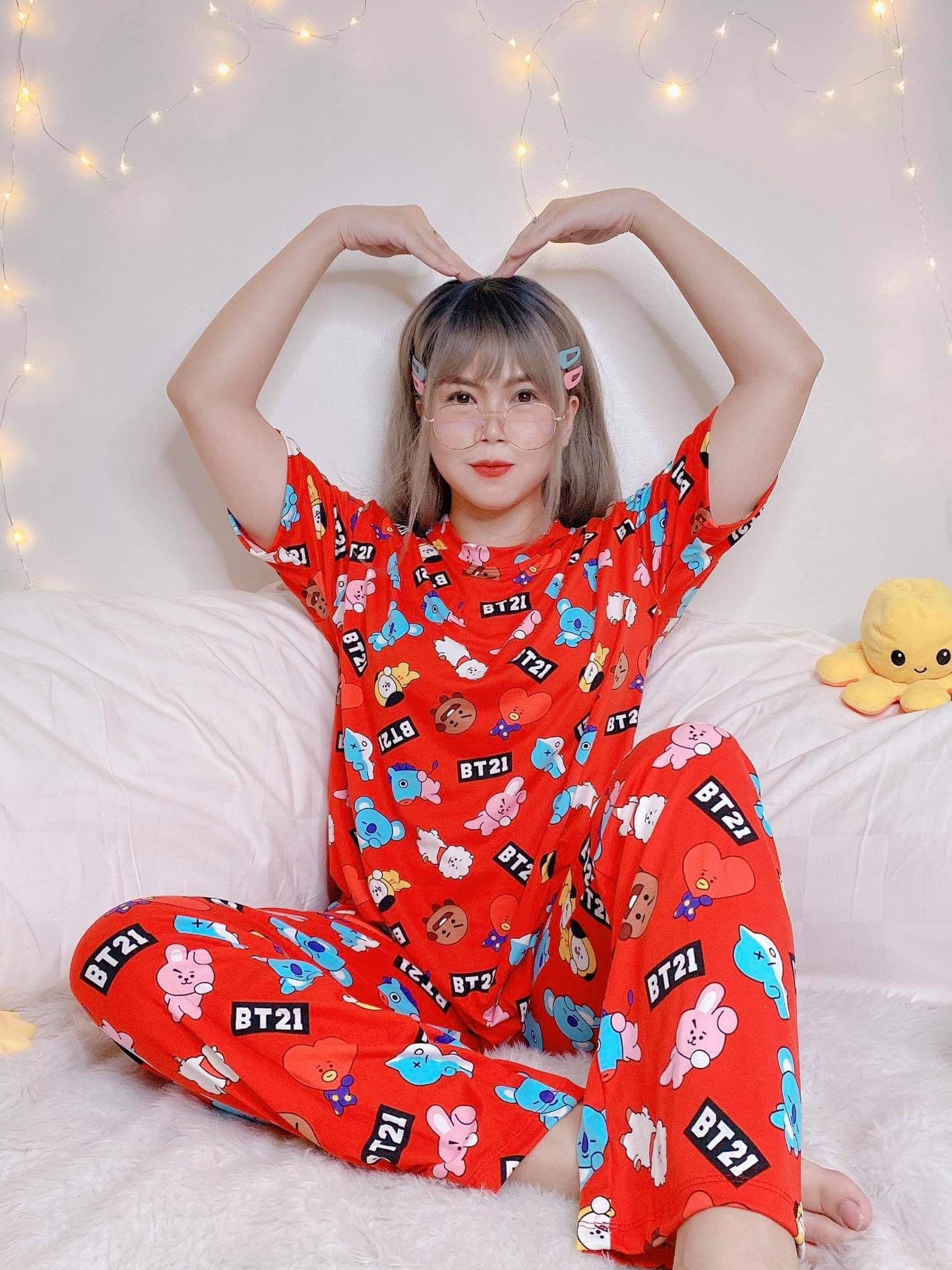 NEW BT21 BTS TERNO PAJAMA COD SLEEPWEAR Lazada PH