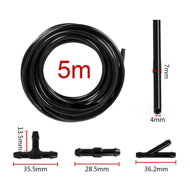 5M/1M Car Wiper Blade Pipe Windshield Wiper Tube with 30/3Pcs T/Y/I