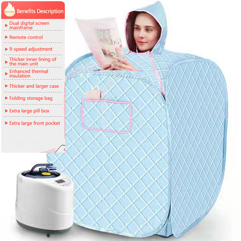 XUTI sauna tent with steamer portable sauna steaming box sweat bath box