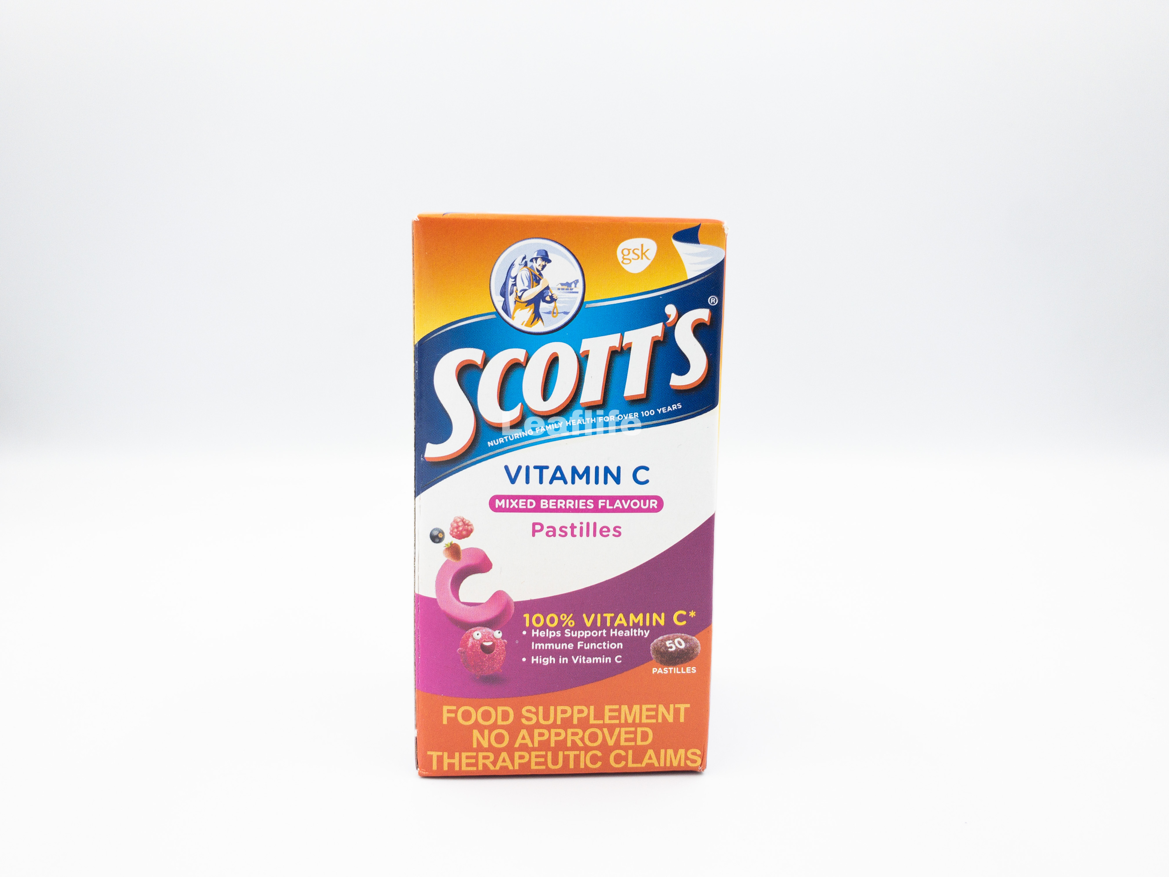 Scott's Vitamin C Mixed Berries Flavour 50 Pastilles | Lazada PH