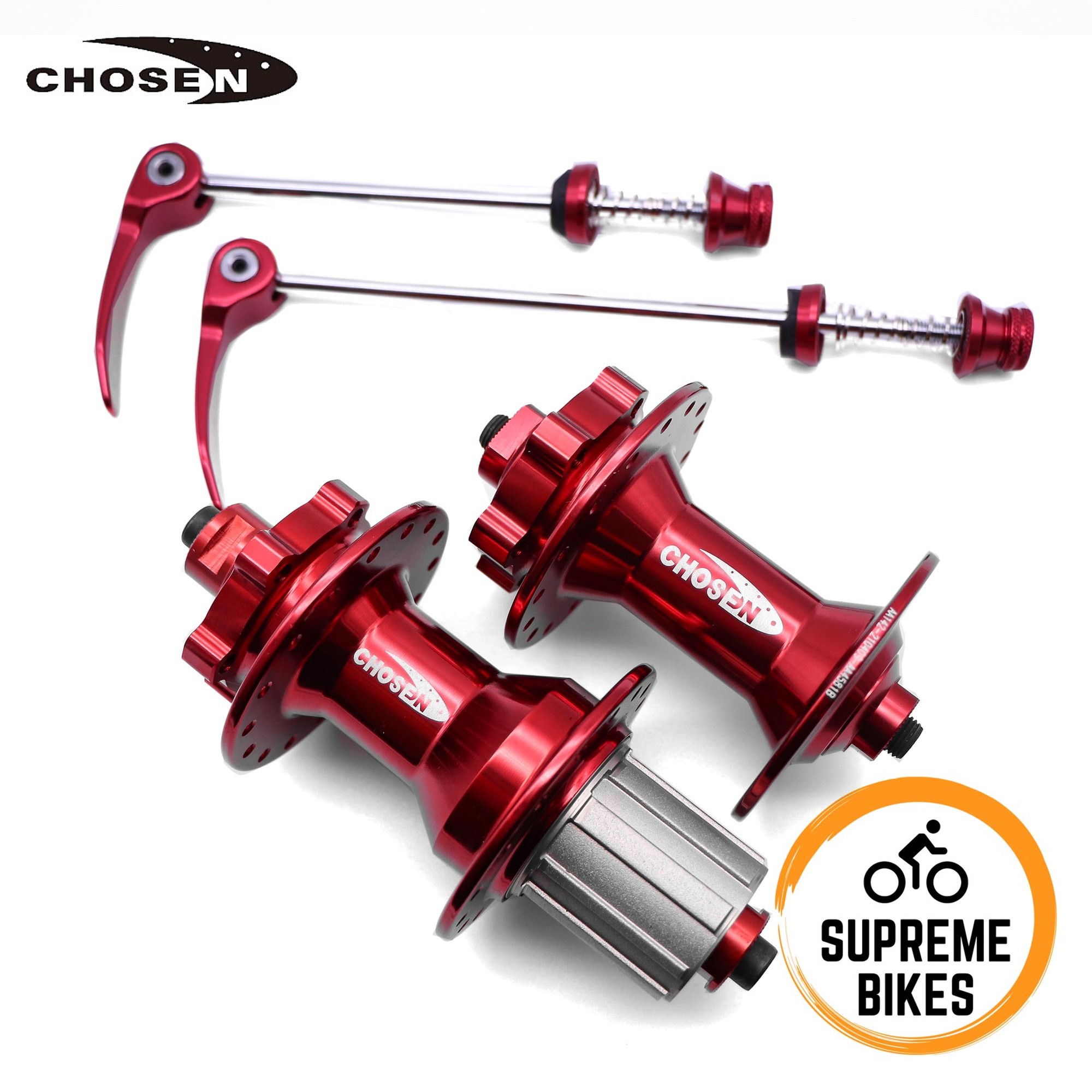 Chosen Hub Set A4587B Front 9x100m Rear 9x142mm NonBoost HG Cassette