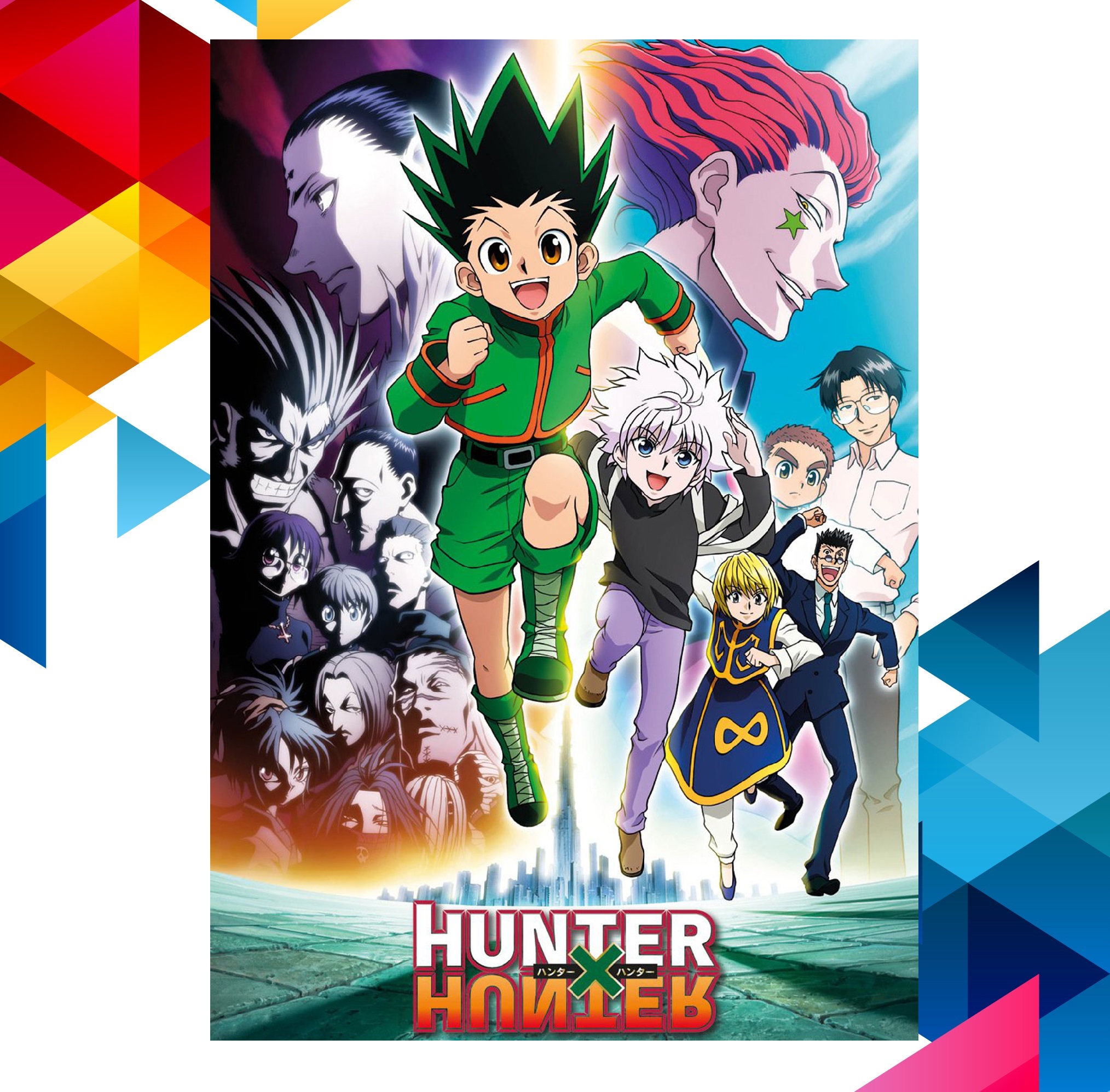 Quadro Anime Leorio Hunter X Hunter 43x33cm A3