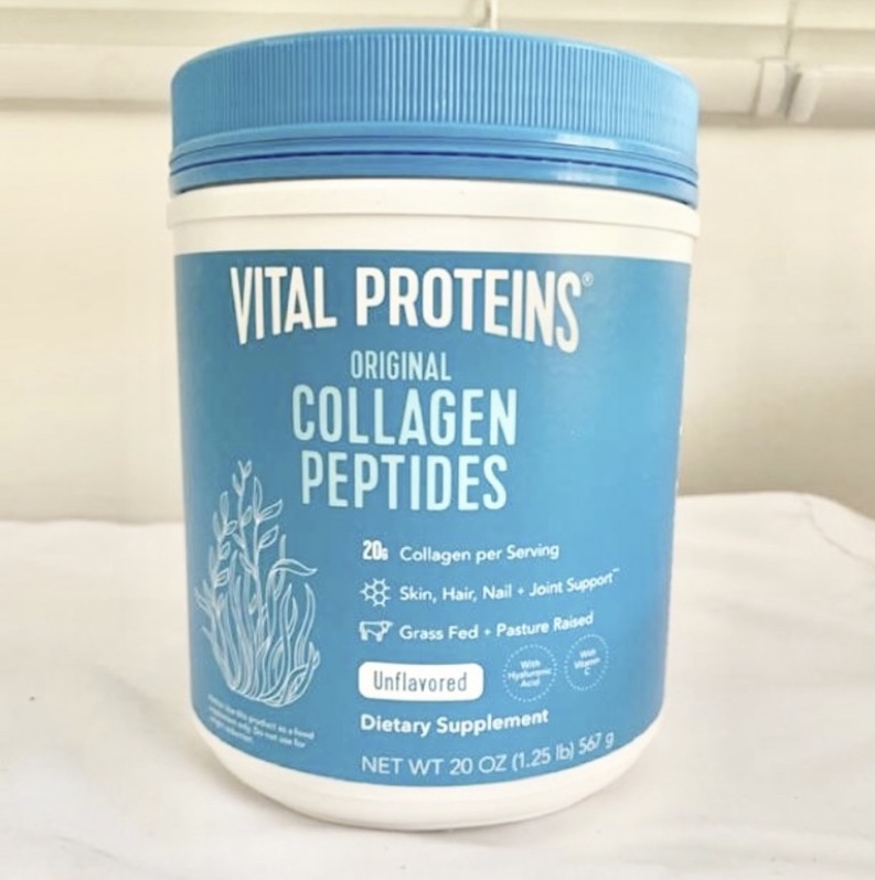 Vital Proteins Collagen Peptides Powder 567g with HA & Vitamin C ...