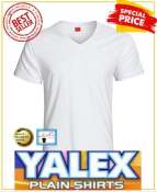 YALEX Gold V-Neck Shirt - Ideal for School and Work