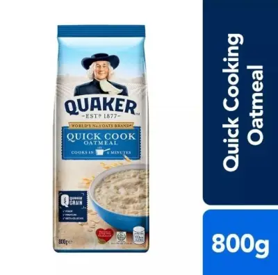 QUAKER QUICK COOKING OATMEAL 800G