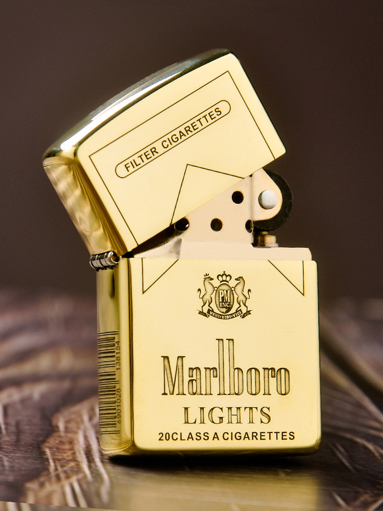 Original LighterszippoGenuine American Zippo Marlboro Armor Pure