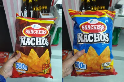 Snackers Nachos Cheese Barbeque Flavor 500g