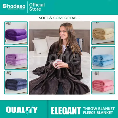 Hodeso Throw Blanket Super Soft Coral Fleece Blanket Sofa Cover Bedspread Flannel Blankets