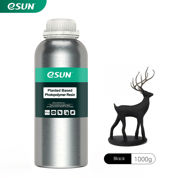 Bảng giá eSUN Plant-based Rapid Resin 405nm LCD UV-Curing Resin Material Low Odor High Toughness Quick Curing High Precision Photopolymer Resin for LCD 3D Printing, 1000g Transparent Phong Vũ