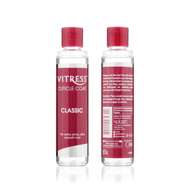 Vitress Hair Cuticle Coat – Classic 100 ml Cruelty-Free Hair Care