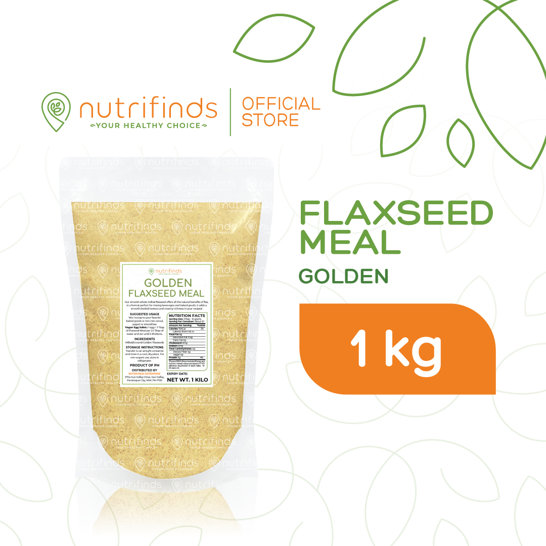 Nutrifinds® Golden Flaxseed Meal Lazada PH