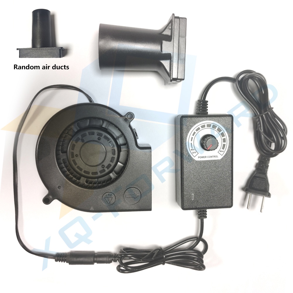 ♭ready Stock Portable Blower Kalan Bbq Blower Fan Air Turbo Blower With 