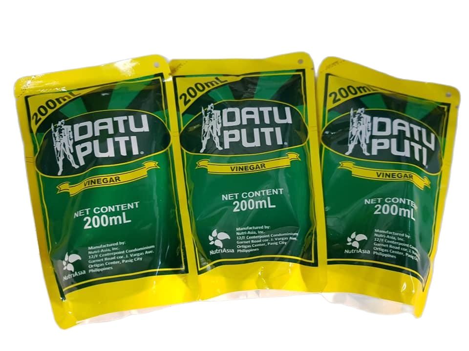 Datu Puti Vinegar (12 pouches x 200 ml) Lazada PH