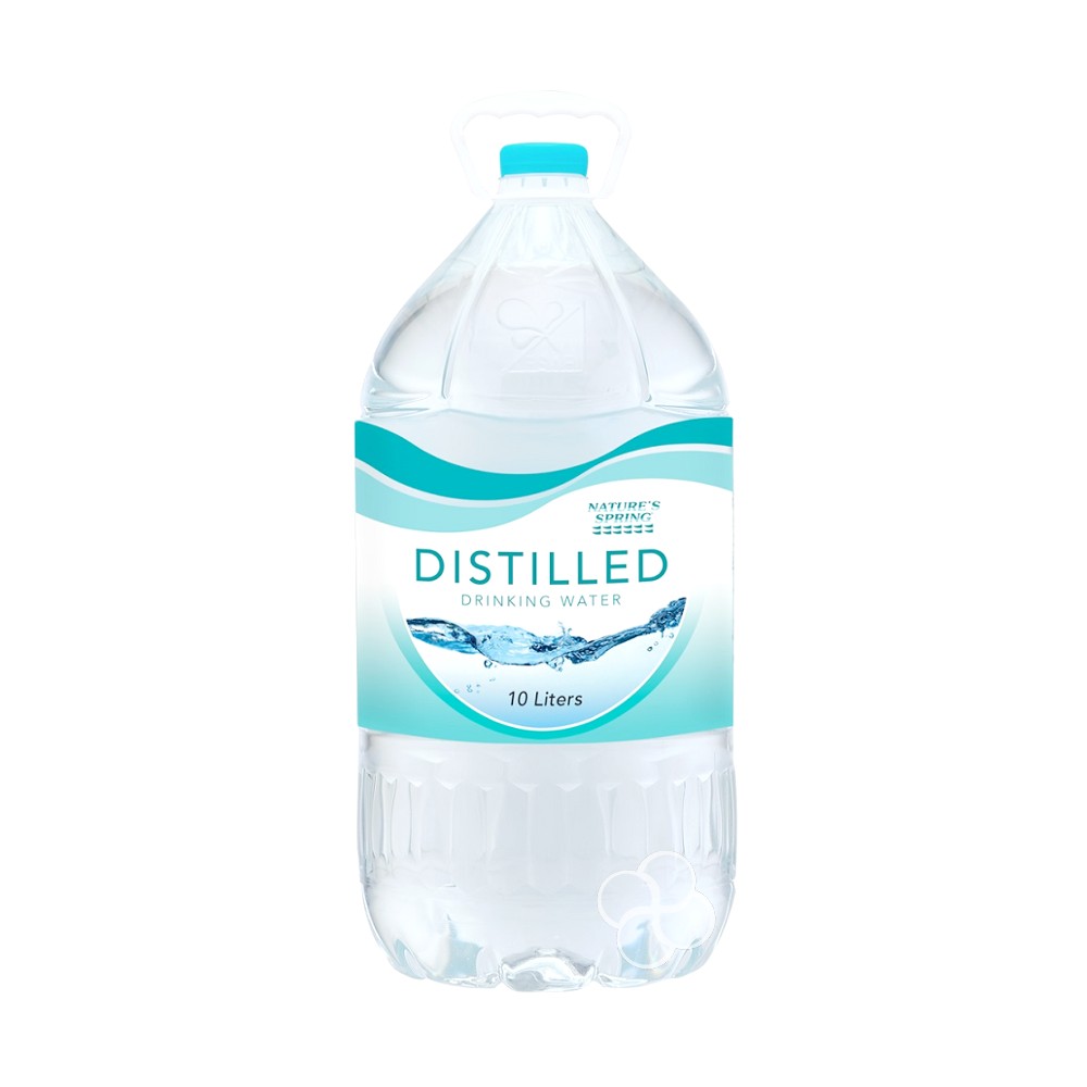 Nature's Spring Distilled Drinking Water 10L Lazada PH