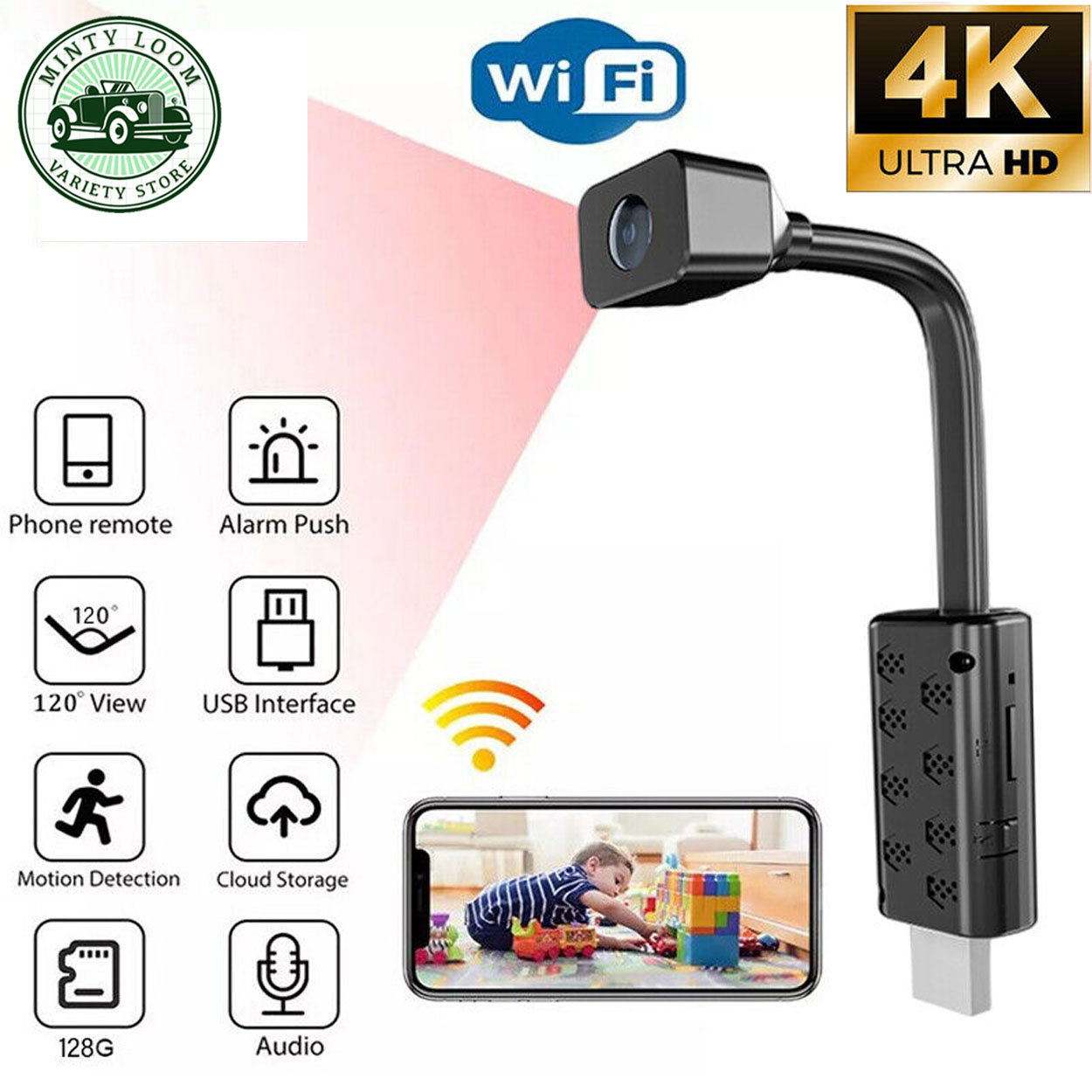 Y11 Wifi Camera Webcam 4k Wifi Y11 Wireless Mini Camera WiFi HD